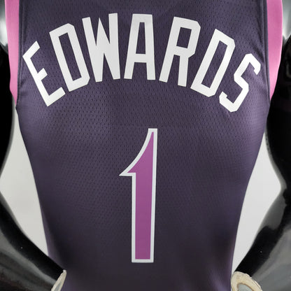 Camiseta Minnesota Timberwolves Camiseta Morada