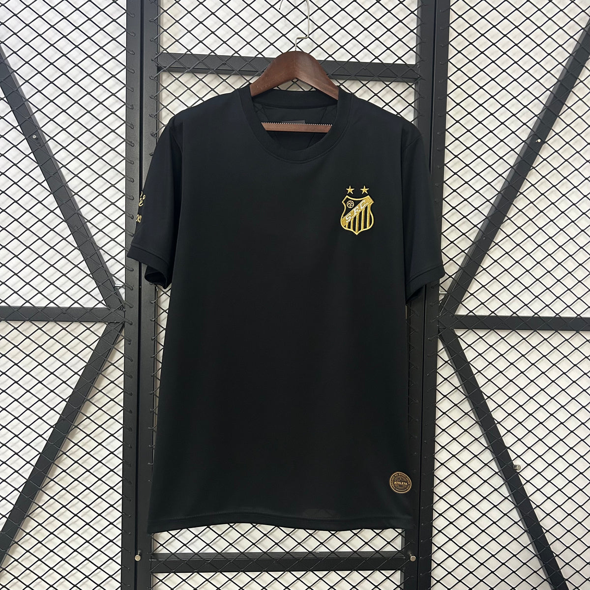 Camiseta Santos Edición Especial Negra 2025/26 Versión Fan