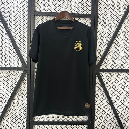 Camiseta Santos Edición Especial Negra 2025/26 Versión Fan
