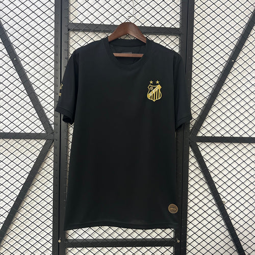 Camiseta Santos Edición Especial Negra 2025/26 Versión Fan