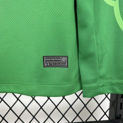 Camiseta Paris Saint-Germain Portero Verde 2025/26 Manga Larga Versión Fan
