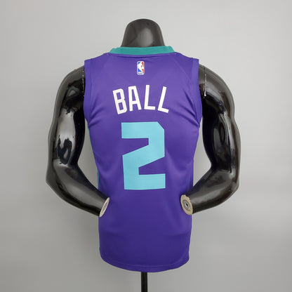 Camiseta Charlotte Hornets Camiseta Clásica Morada