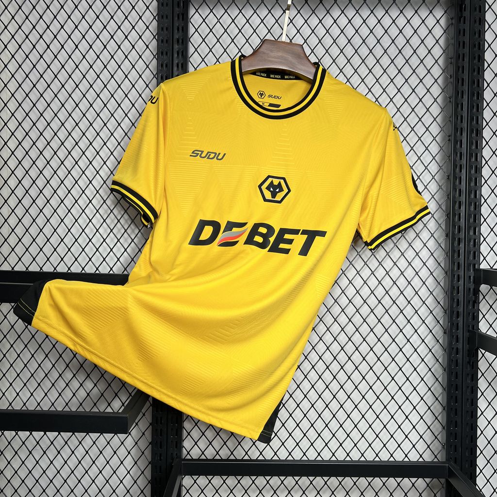 Camiseta Wolves Local 2024/25 Versión Fan