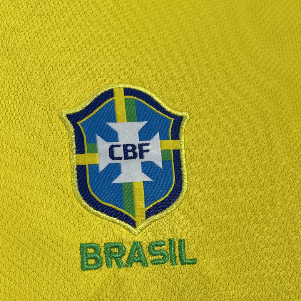 Camiseta Brasil Local 2025/26 Versión Mujer