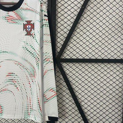 Camiseta Portugal Visita Manga Larga 2025/26 Versión Fan