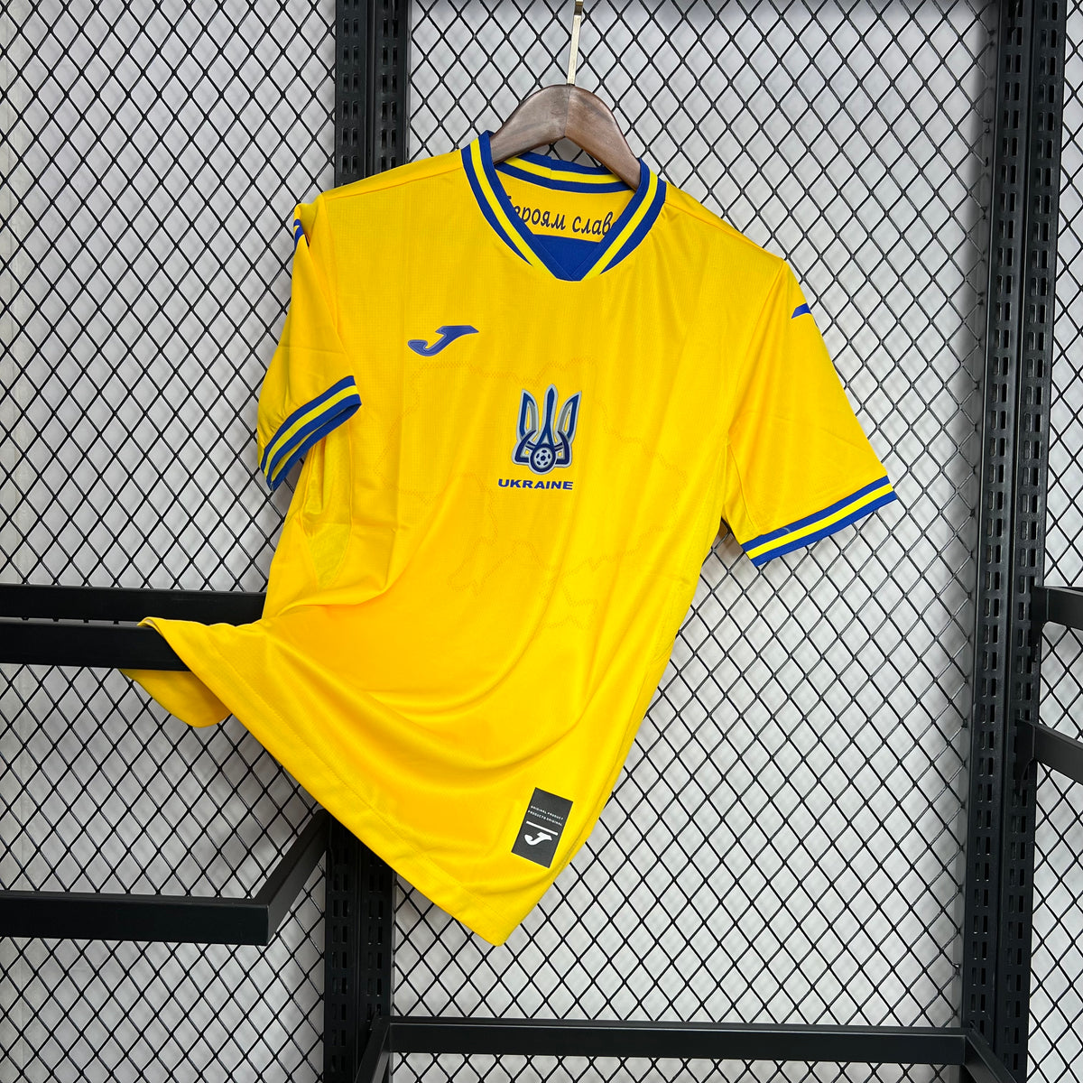 Camiseta Ucrania Local 2024 Versión Fan
