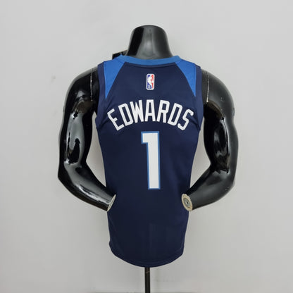 Camiseta Minnesota Timberwolves Camiseta Azul Clásica