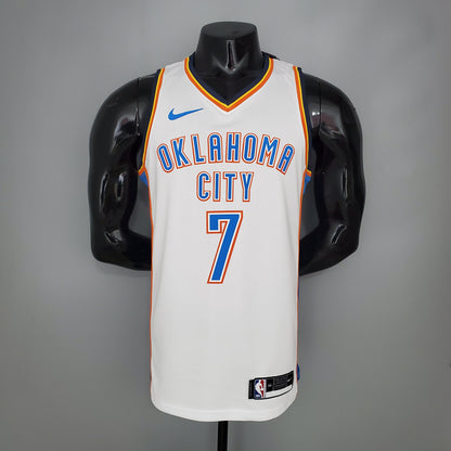 Camiseta Oklahoma City Thunder Camiseta Clásica Blanca