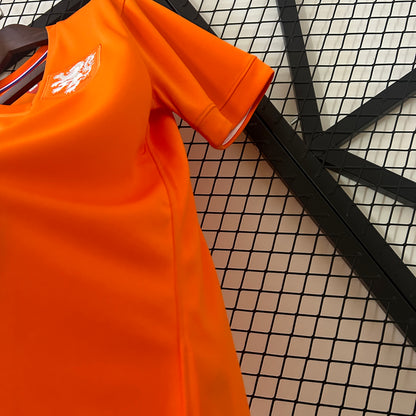 Camiseta Países Bajos Local Retro 2014 Versión Fan