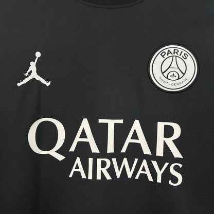 Camiseta Paris Saint-Germain Portero Negra 2024/25 Versión Fan
