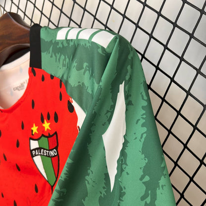 Camiseta Palestino Cuarta 2025/26 Versión Fan