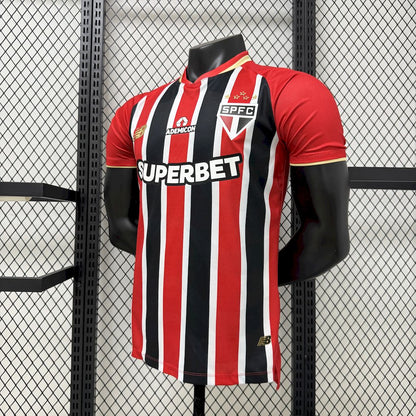 Camiseta Sao Paulo Visita 2025/26 Versión Jugador