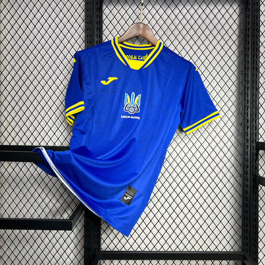 Camiseta Ucrania Visita 2024 Versión Fan