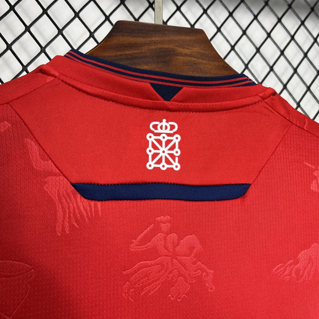 Camiseta Osasuna Local 2024/25 Versión Fan