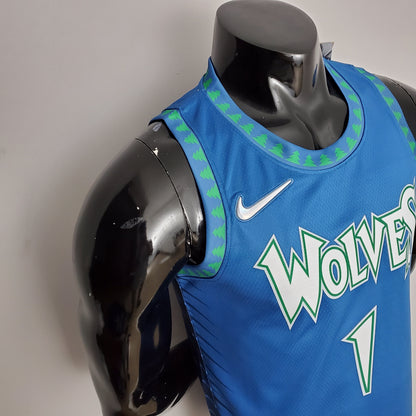 Camiseta Minnesota Timberwolves "City Edition" Azul