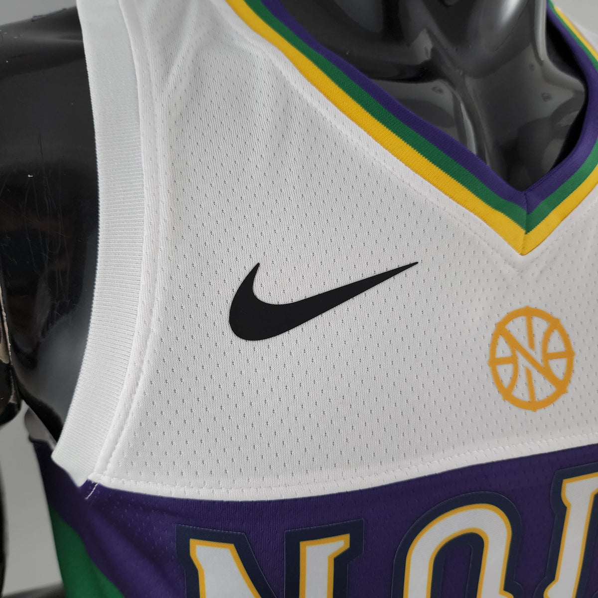 Camiseta New Orleans Pelicans "Urban Edition 2018" Blanca Verde