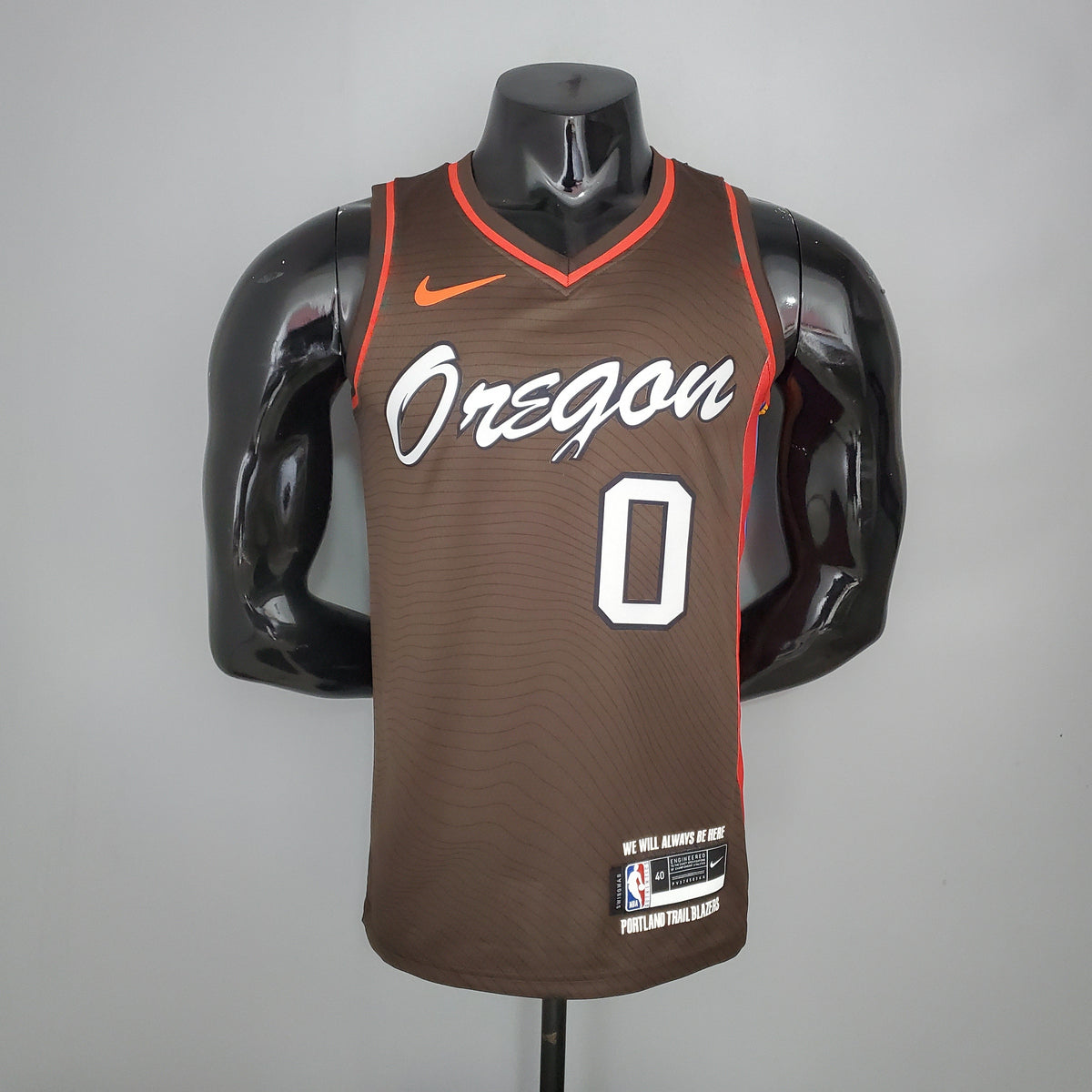 Camiseta Portland Trail Blazers "City Edition" Café