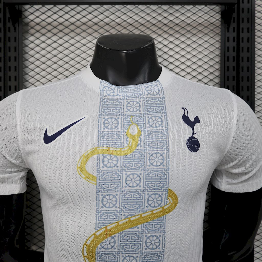 Camiseta Tottenham Hotspur Blanca 2025/26 Versión Jugador