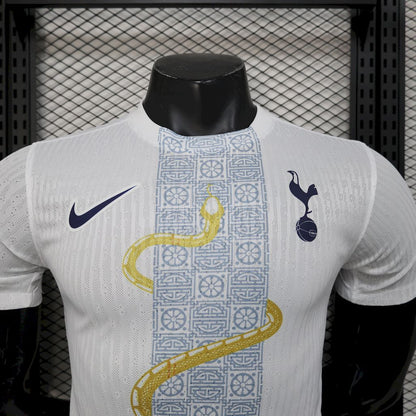 Camiseta Tottenham Hotspur Blanca 2025/26 Versión Jugador