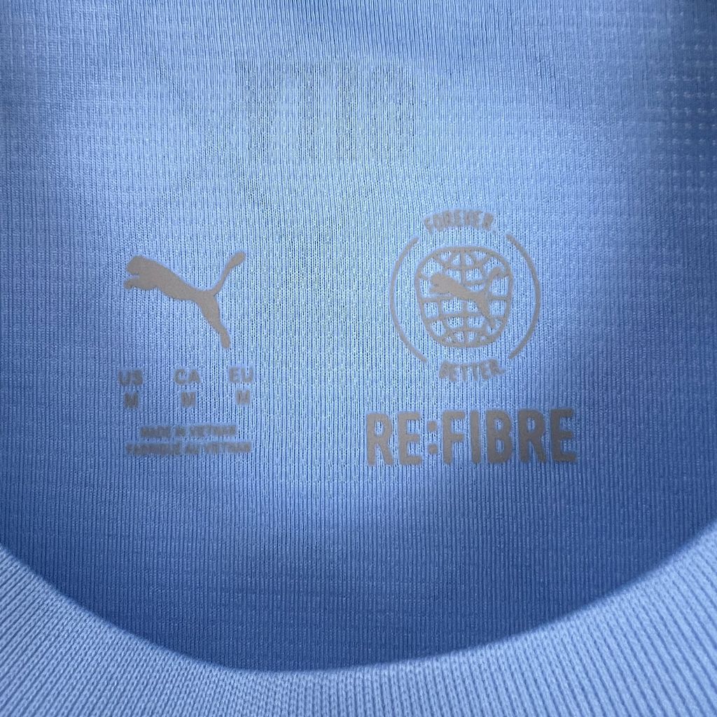 Camiseta Manchester City Local 2025/26 Versión Fan