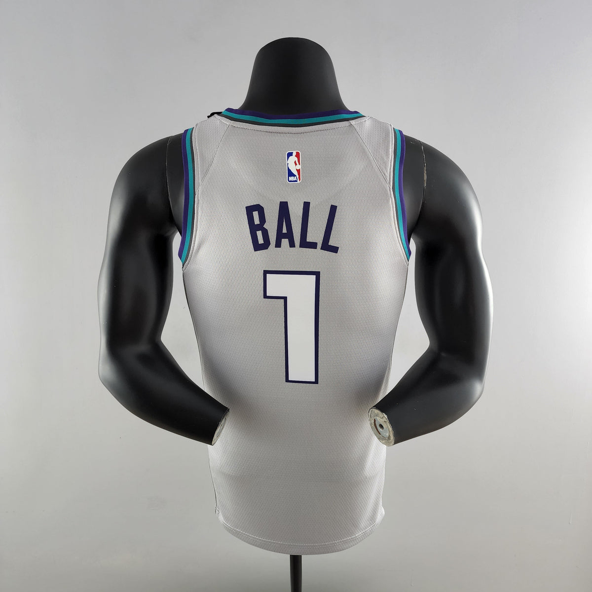 Camiseta Charlotte Hornets Camiseta Clásica Gris