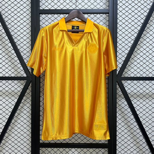 Camiseta Wolves 70 Aniversario 2025/26 Versión Fan