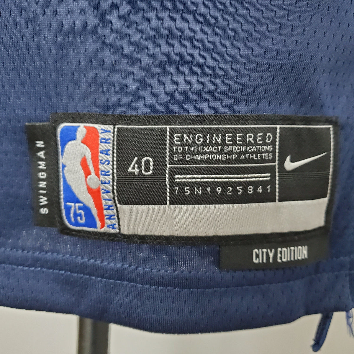 Camiseta Philadelphia 76ers "City Edition" Azul Royal