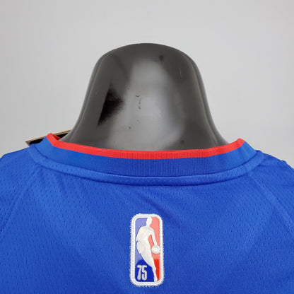 Camiseta Detroit Pistons Camiseta Azul Clásica
