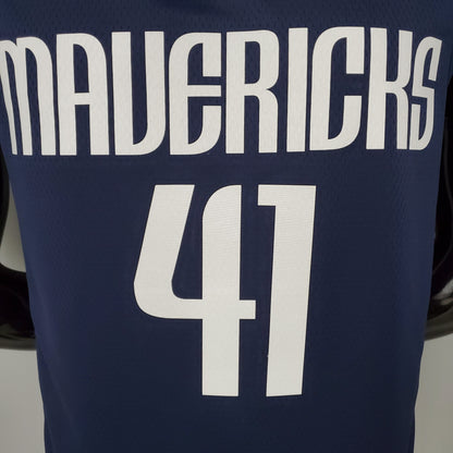 Camiseta Dallas Mavericks Camiseta "Jordan" Azul