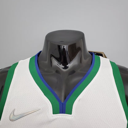 Camiseta Dallas Mavericks "City Edition" Blanco Verde