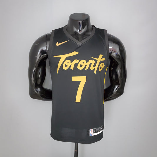 Camiseta Toronto Raptors Camiseta Negra Clásica