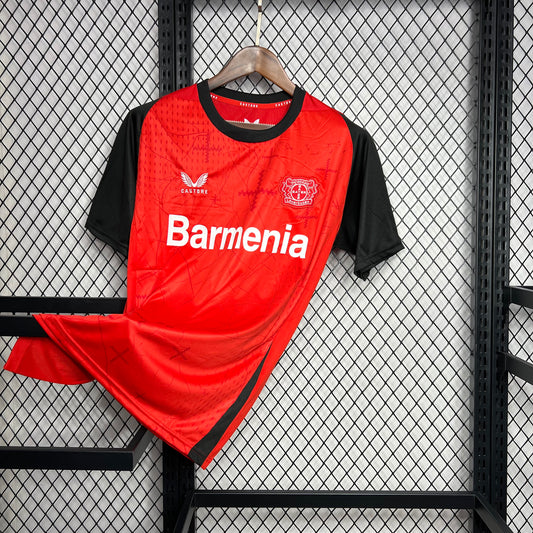 Camiseta Bayer 04 Leverkusen Local 2024/25 Versión Fan