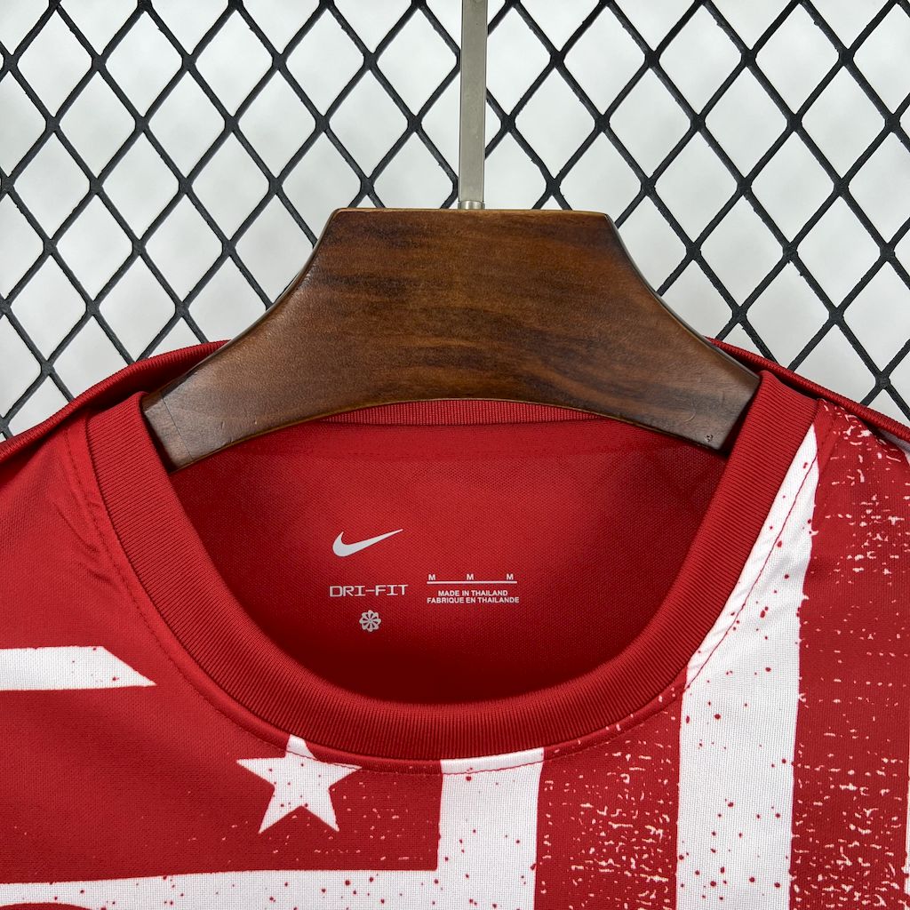 Camiseta Atlético Madrid Pre-Partido 2025/26 Versión Fan
