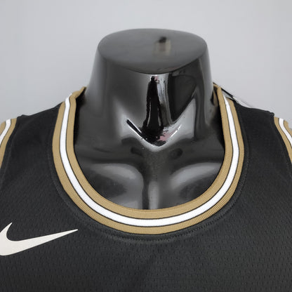 Camiseta Atlanta Hawks "MLK" Negra