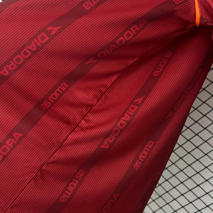 Camiseta AS Roma Local Retro 1999/00 Versión Fan