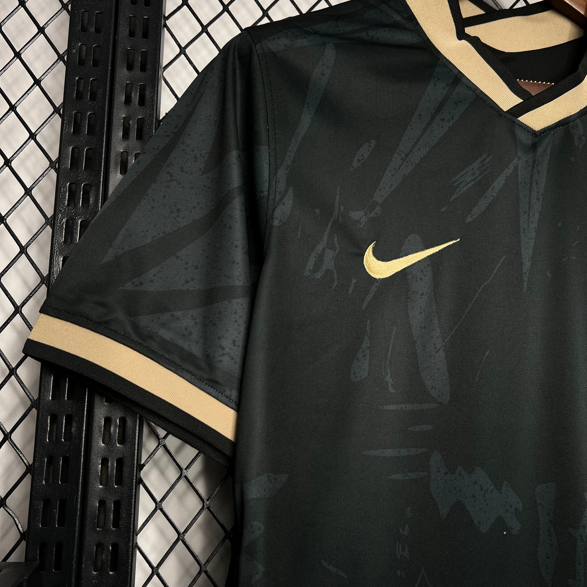 Camiseta Brasil "Edición Especial Dorada" 2022 Versión Fan
