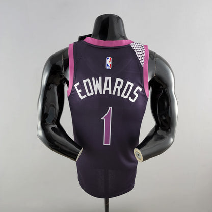 Camiseta Minnesota Timberwolves Camiseta Morada