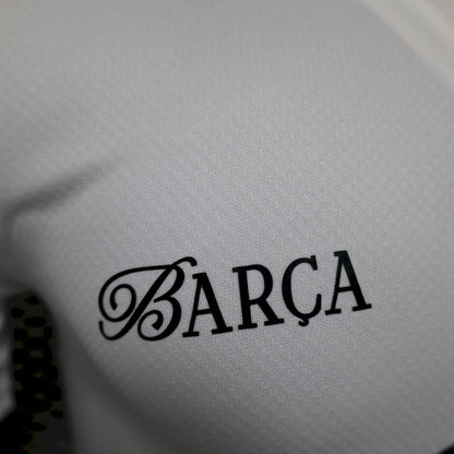 Camiseta FC Barcelona Lamine Yamal 304 Blanca 2024/25 Versión Jugador