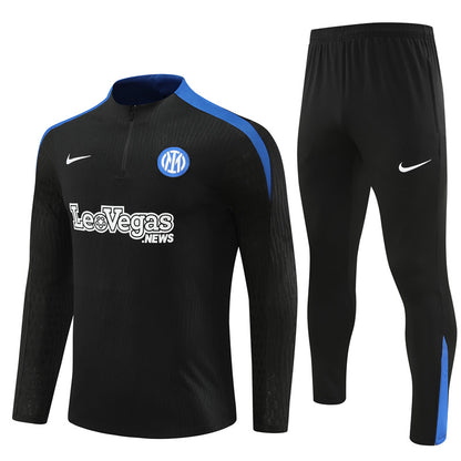 Buzo Completo Inter de Milán Negro Azul