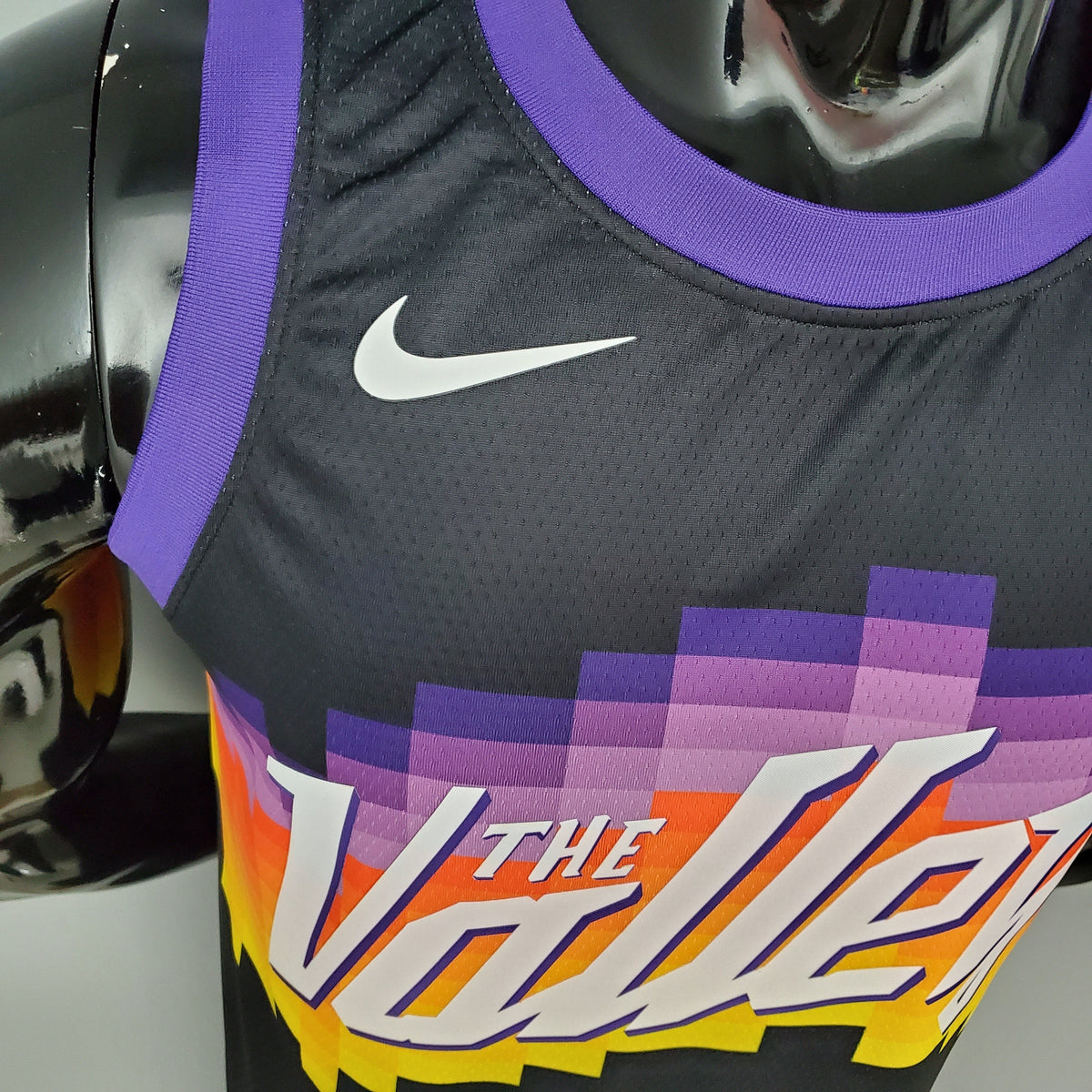 Camiseta Phoenix Suns "The Valley - City Edition" Negra