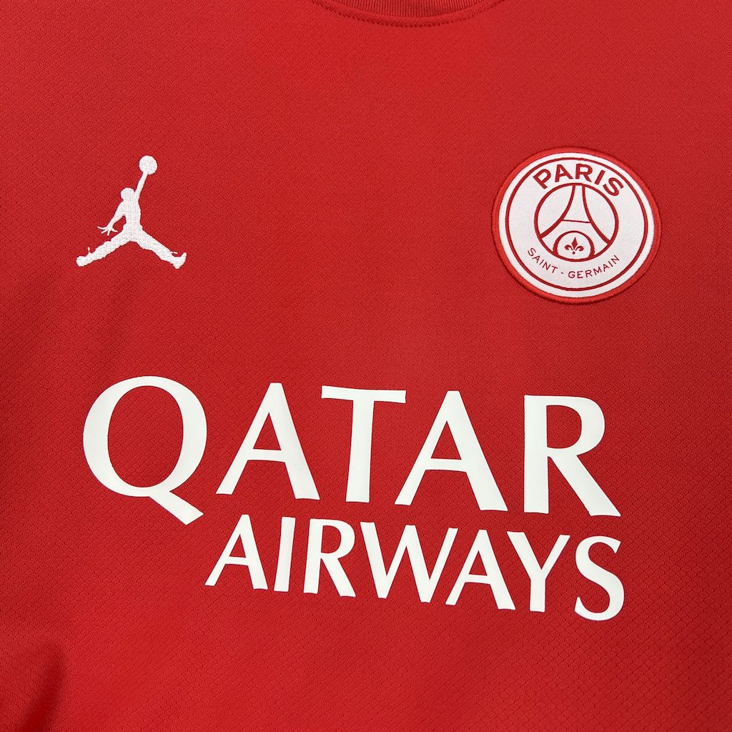 Camiseta Paris Saint-Germain Portero Rojo 2024/25 Versión Fan