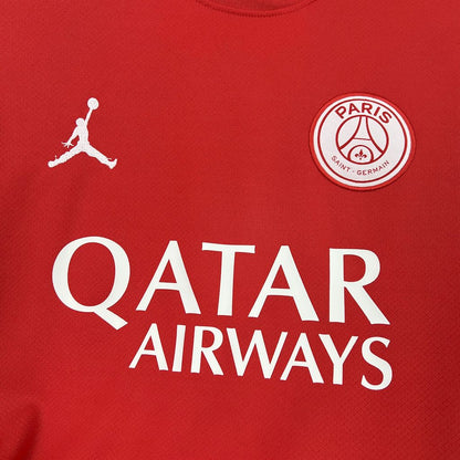 Camiseta Paris Saint-Germain Portero Rojo 2024/25 Versión Fan