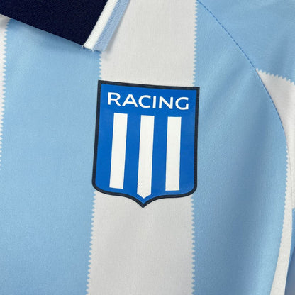 Camiseta Racing Club Avellaneda Local 2025/26 Versión Fan