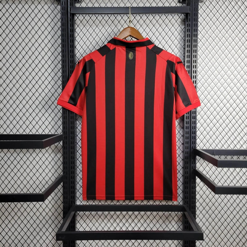 Camiseta AC Milán Edición Aniversario Roja 2024/25 Versión Fan