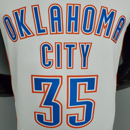 Camiseta Oklahoma City Thunder Camiseta Clásica Blanca