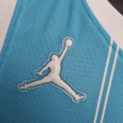 Camiseta Charlotte Hornets Camiseta Clásica Celeste