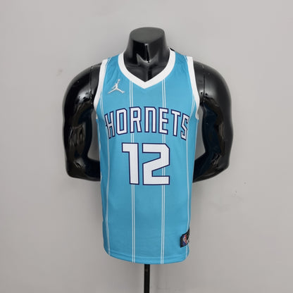 Camiseta Charlotte Hornets Camiseta Clásica Celeste