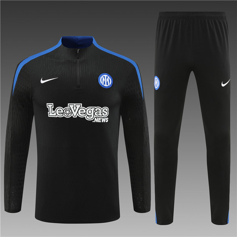 Buzo Completo Inter de Milán Negro Azul