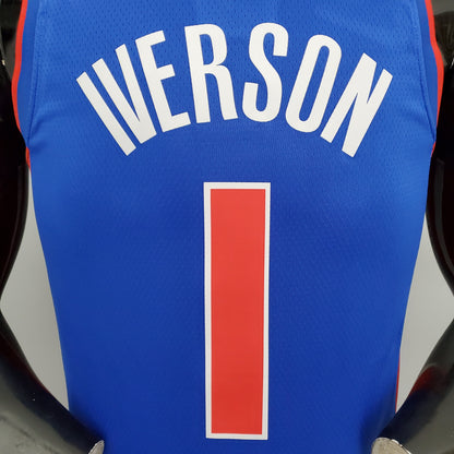 Camiseta Detroit Pistons Camiseta Azul Clásica