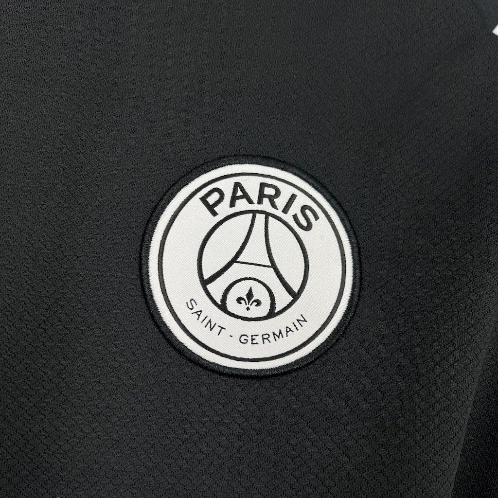 Camiseta Paris Saint-Germain Portero Negra 2024/25 Versión Fan